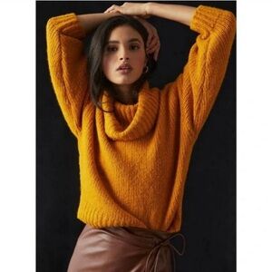 Anthropologie Pilcro Zamora Cowl Neck Sweater
